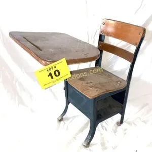 VINTAGE SCHOOL DESK