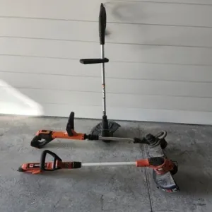 1 Electric & 2 Battery Weedeaters (NO Batteries)