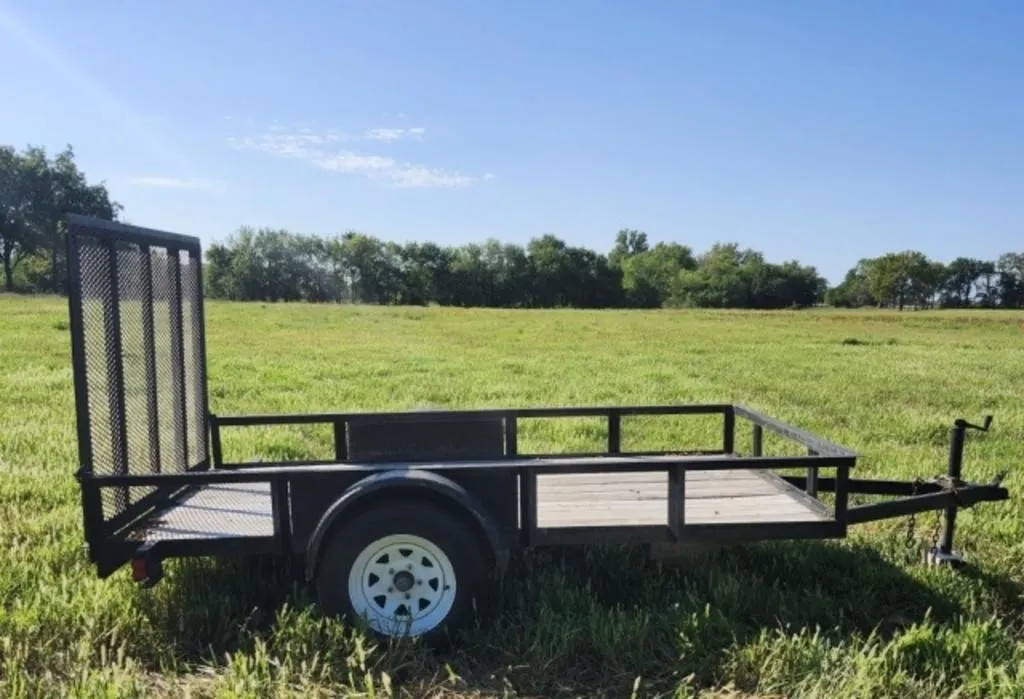 2008 Starlite 10' Utility Trailer w/Drop-Down Ramp