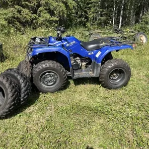 OFF-SITE 2004 Blue Yamaha 350 Bruin 4x4 Quad,