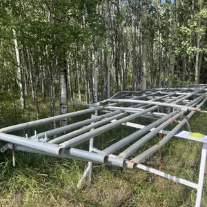 OFF-SITE Bundle assorted Pipe Panels, 3 approx 24'