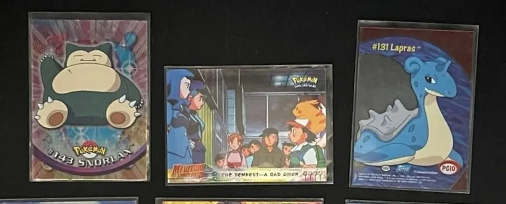 Pokmon Topps Trading Cards (Lot of 6)