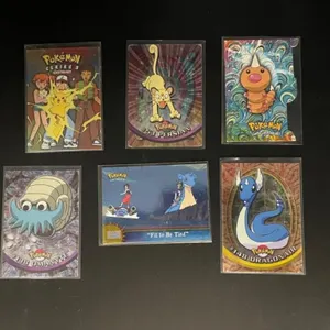 Pokemon Topps Series 3 Cards (Lot of 6)