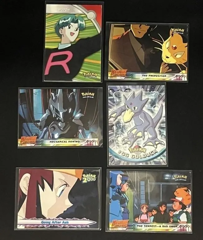 Pokemon 2000 Trading Cards - 6pc Assortment
