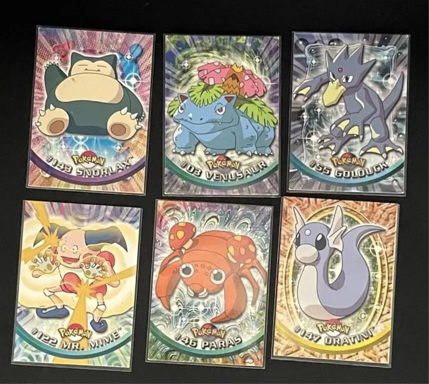 Pokemon Topps Character Cards (Lot of 6)