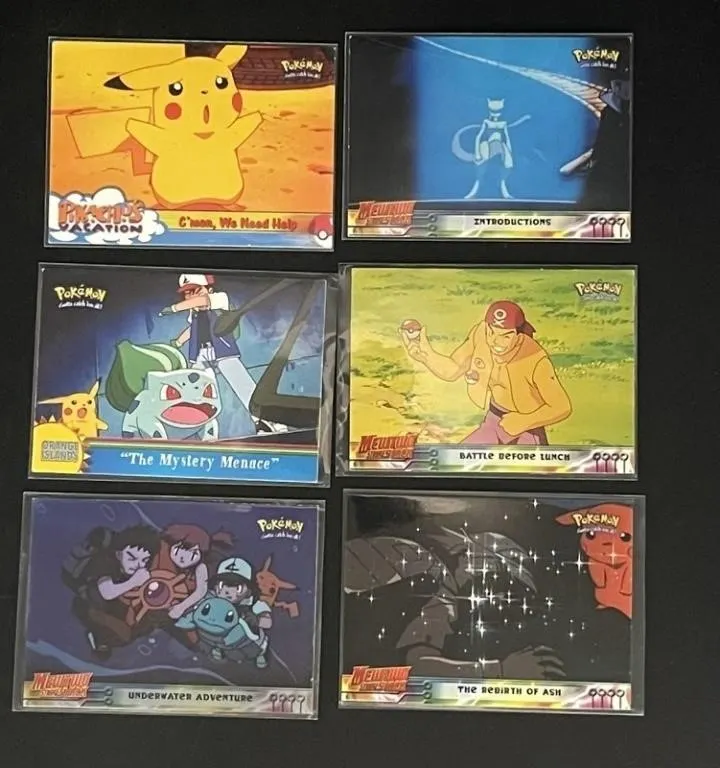 Topps Pokemon Story Cards 6pc Set