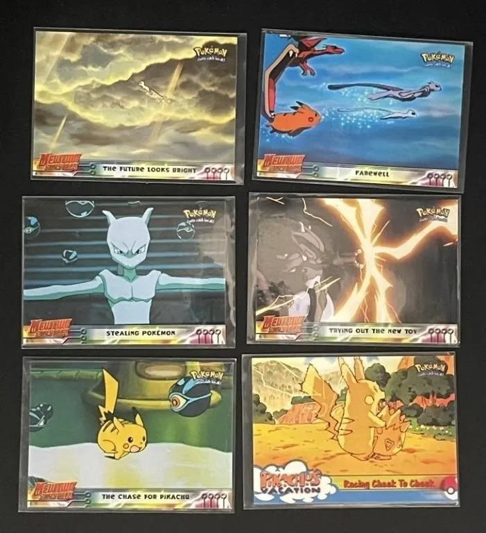 Pokemon Movie Trading Cards - 6pc Topps