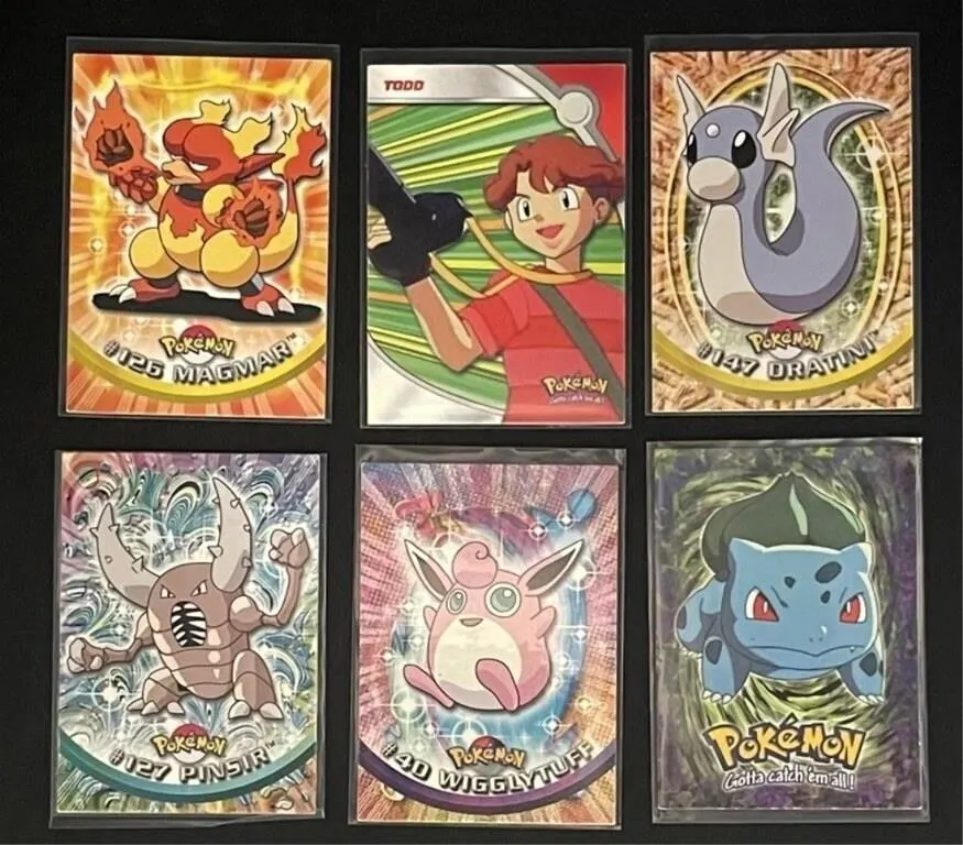Topps Pokemon Character Cards (Lot of 6)