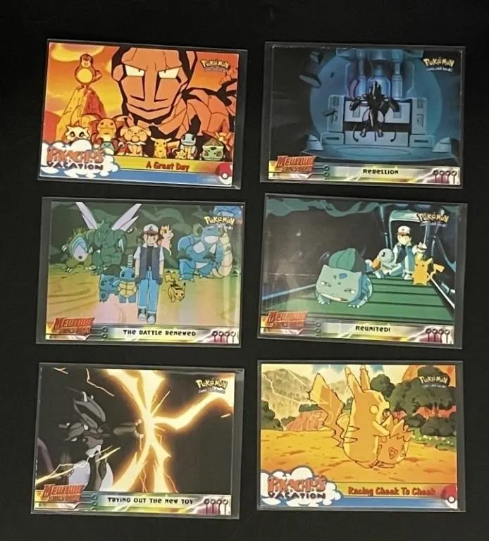 Topps Pokemon Movie Cards (Lot of 6)