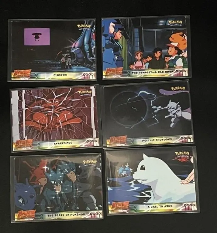 Pokemon Mewtwo Strikes Back Cards (Lot of 6)