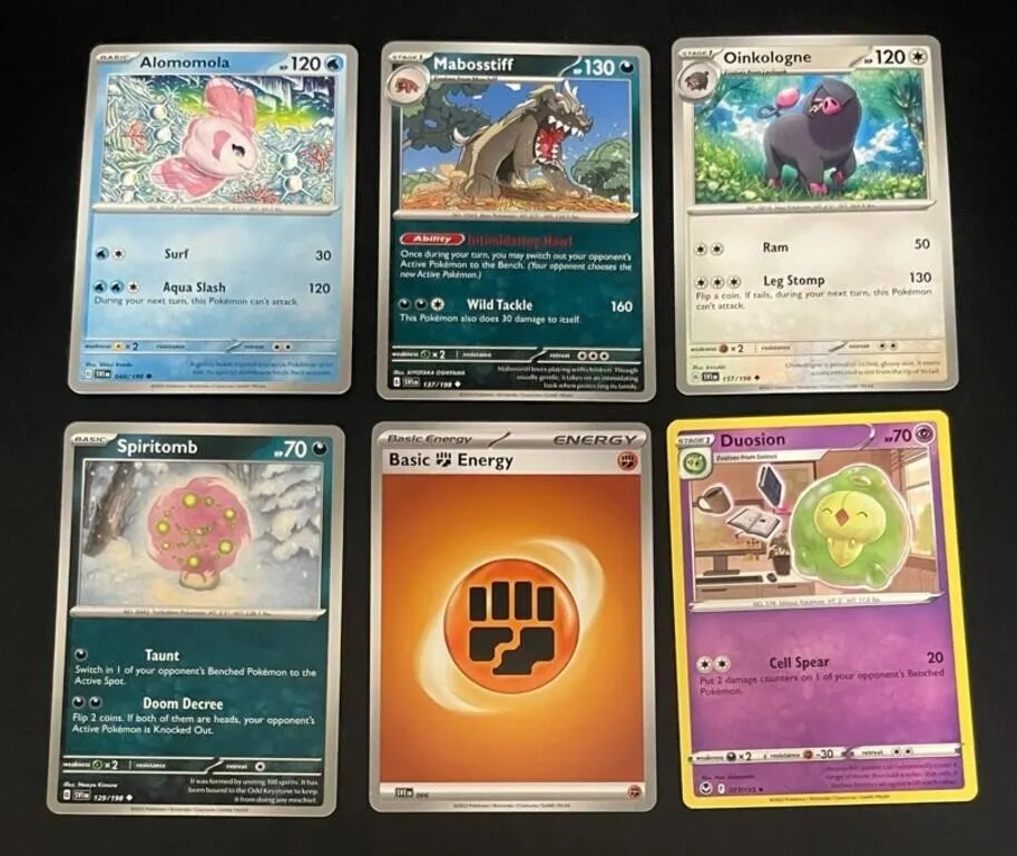 Pokemon Scarlet & Violet Cards - 6pc Set