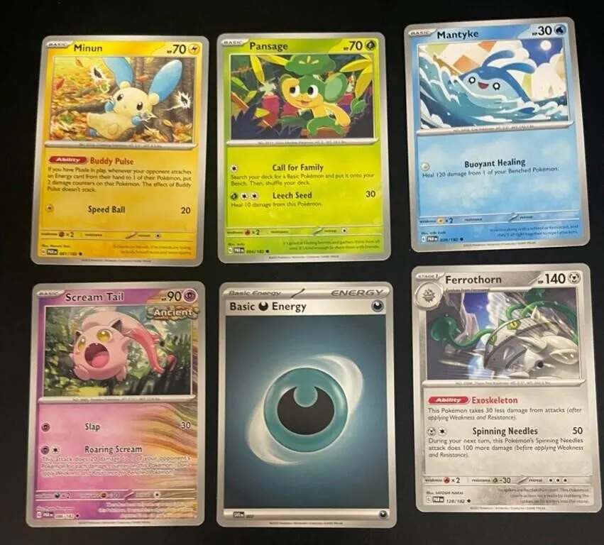 Pokemon TCG Paradox Rift Cards (Lot of 6)