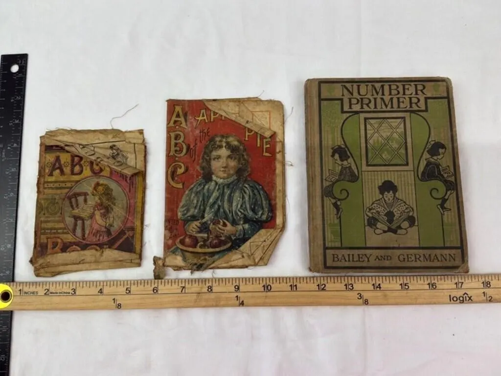 Vintage Illustrated Primer Books (Lot of 3)