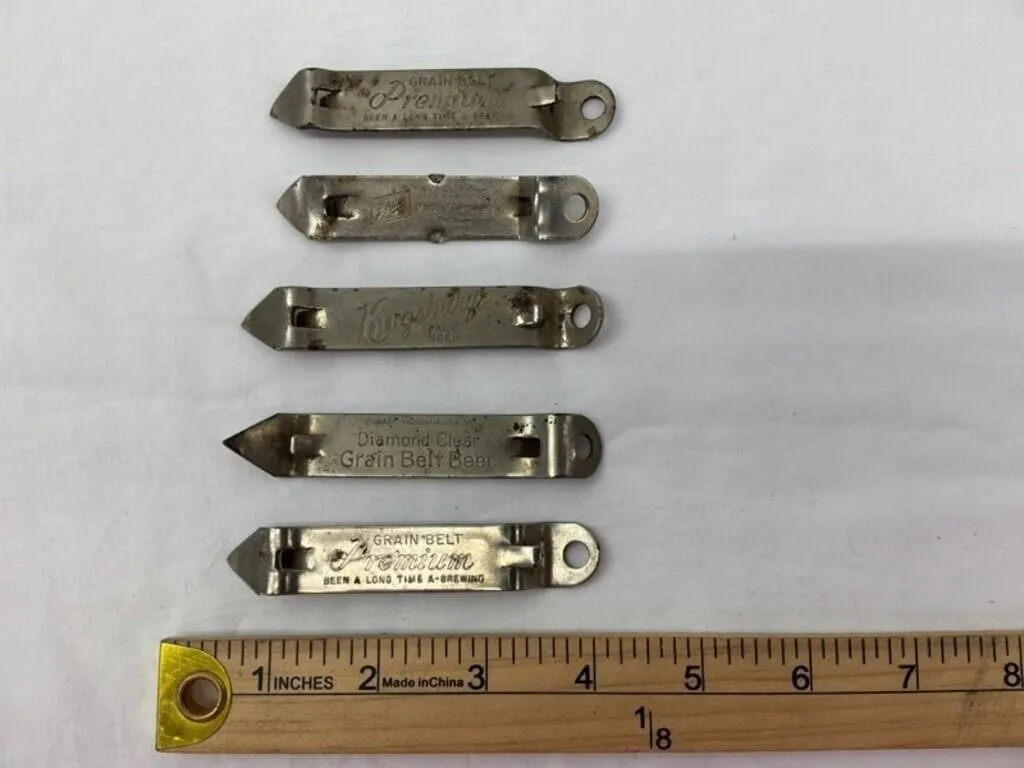 Vintage Grain Belt Beer Bottle Openers (Lot of 10)