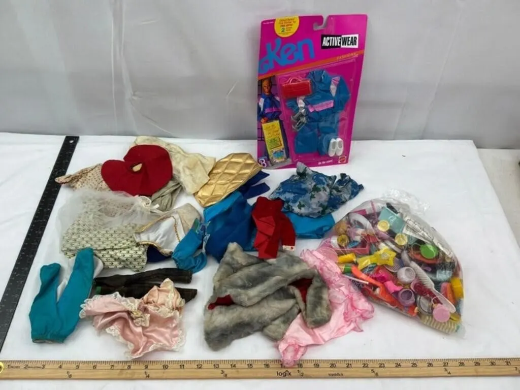 Vintage Ken & Barbie Doll Fashion Mixed Lot