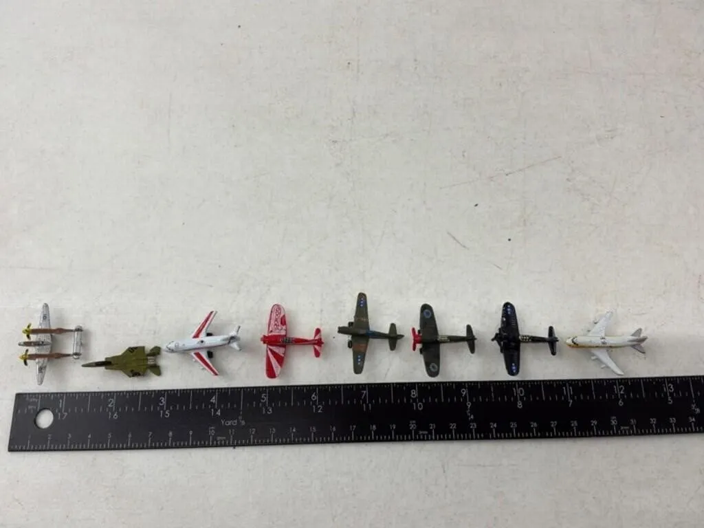 Miniature Airplane Models (Lot of 8)