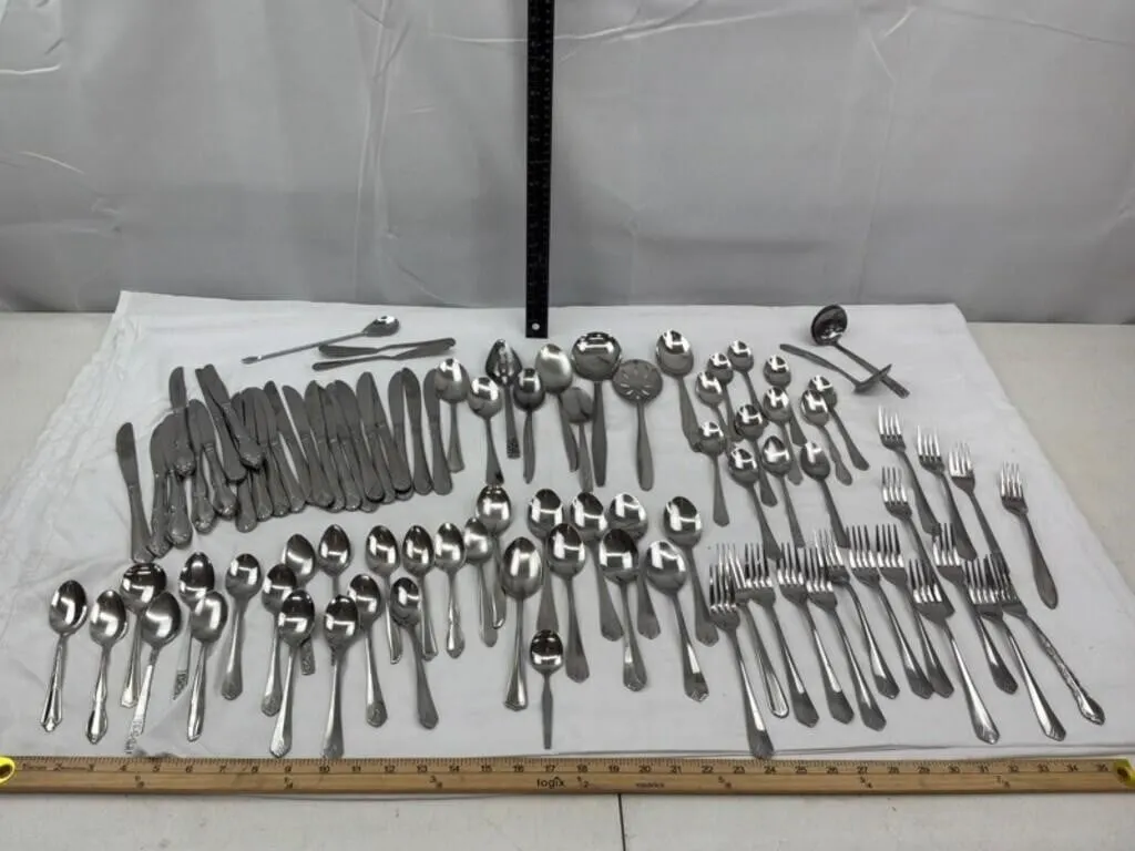Mixed Metal Flatware Assortment