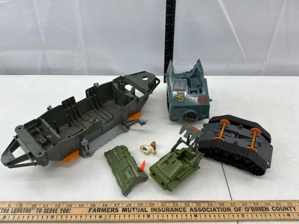 Vintage GI Joe Vehicles & Accessories (Lot of 5)