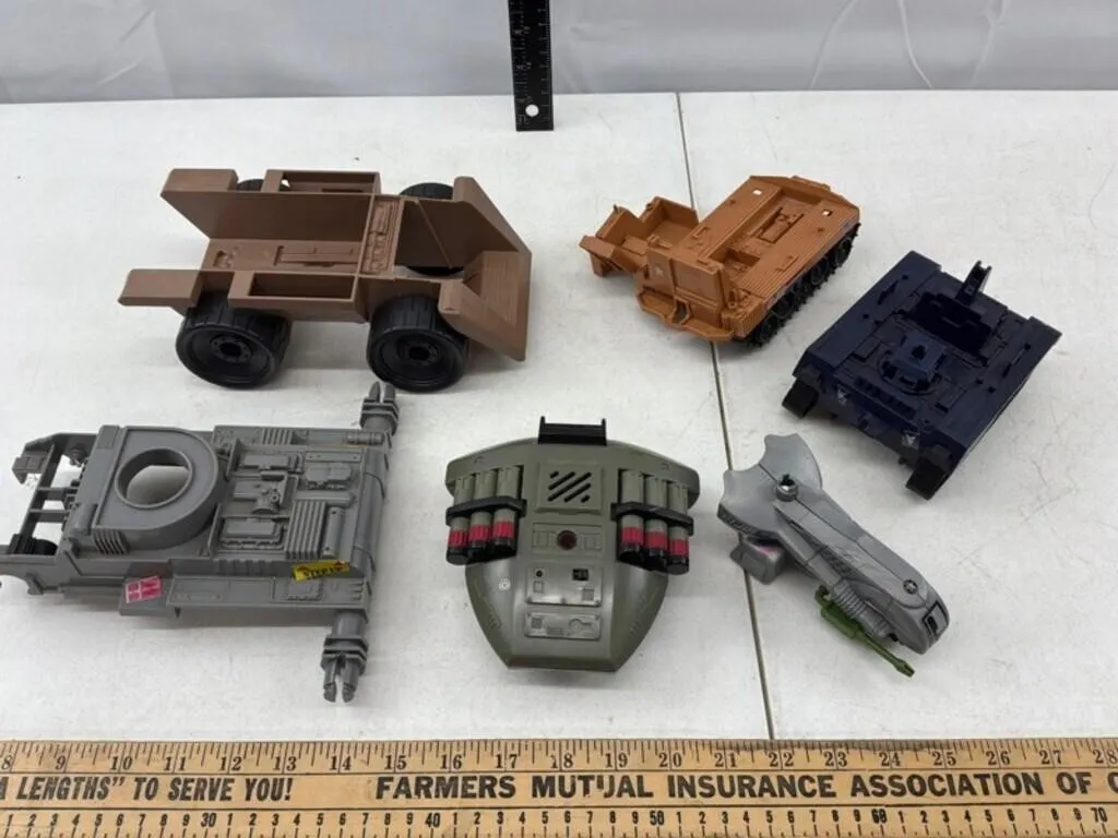 Vintage G.I. Joe Vehicle Group (Lot of 5)