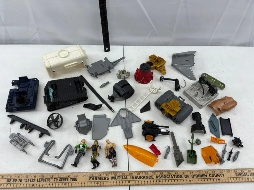 Vintage G.I. Joe Vehicle Parts & Figures