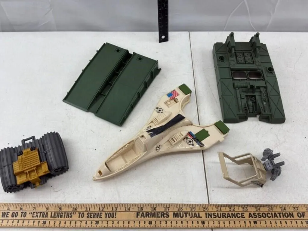 Vintage GI Joe Battle Force 2000 Parts