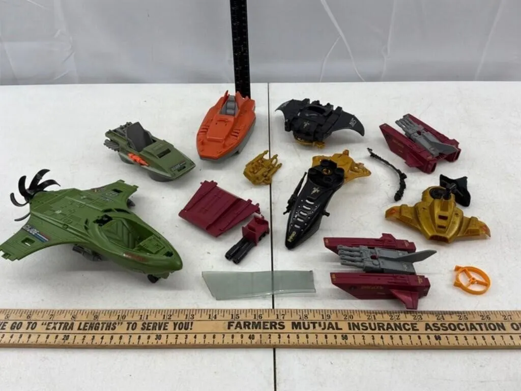 Vintage GI Joe Vehicles & Parts (Lot of 15)