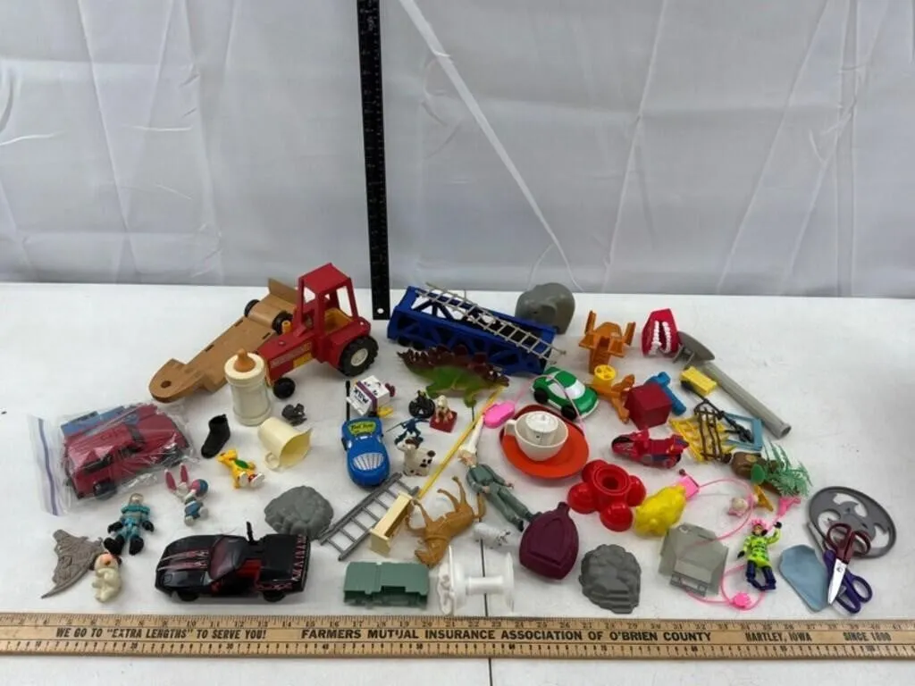 Mixed Vintage Toy Collection - Fisher-Price & More