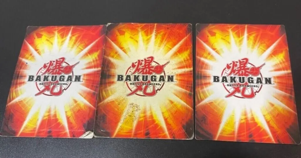 Vintage Bakugan Battle Brawlers Cards (3)