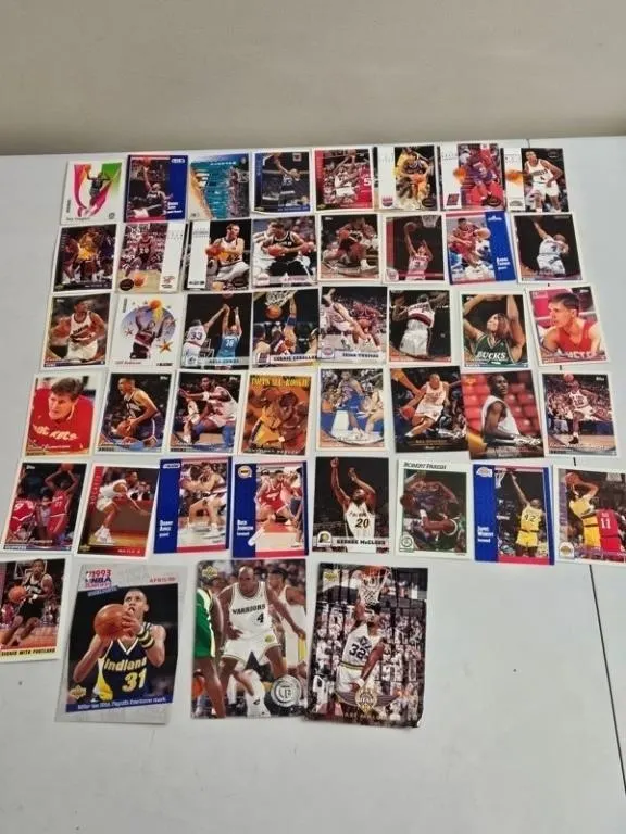 Vintage Basketball Cards 40+pc Mixed Lot