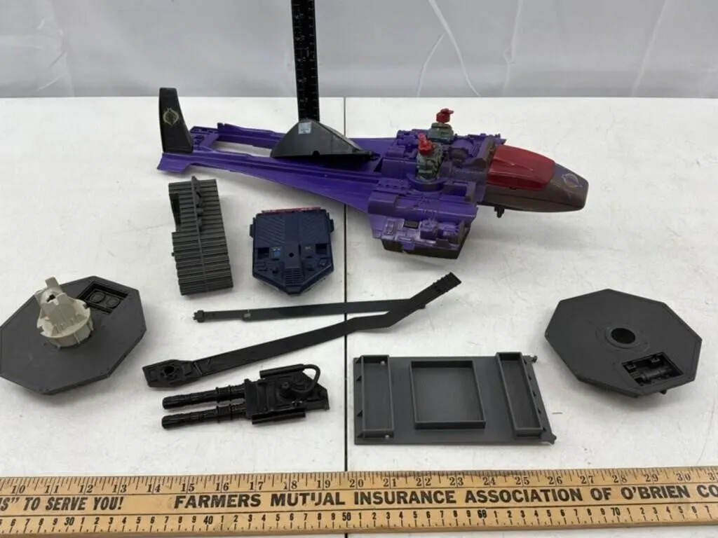 Vintage Hasbro Cobra Vehicle Parts Set