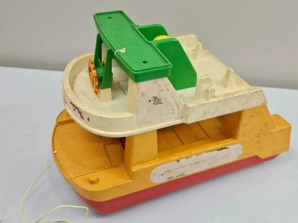 Plastic Toy Boat Playset