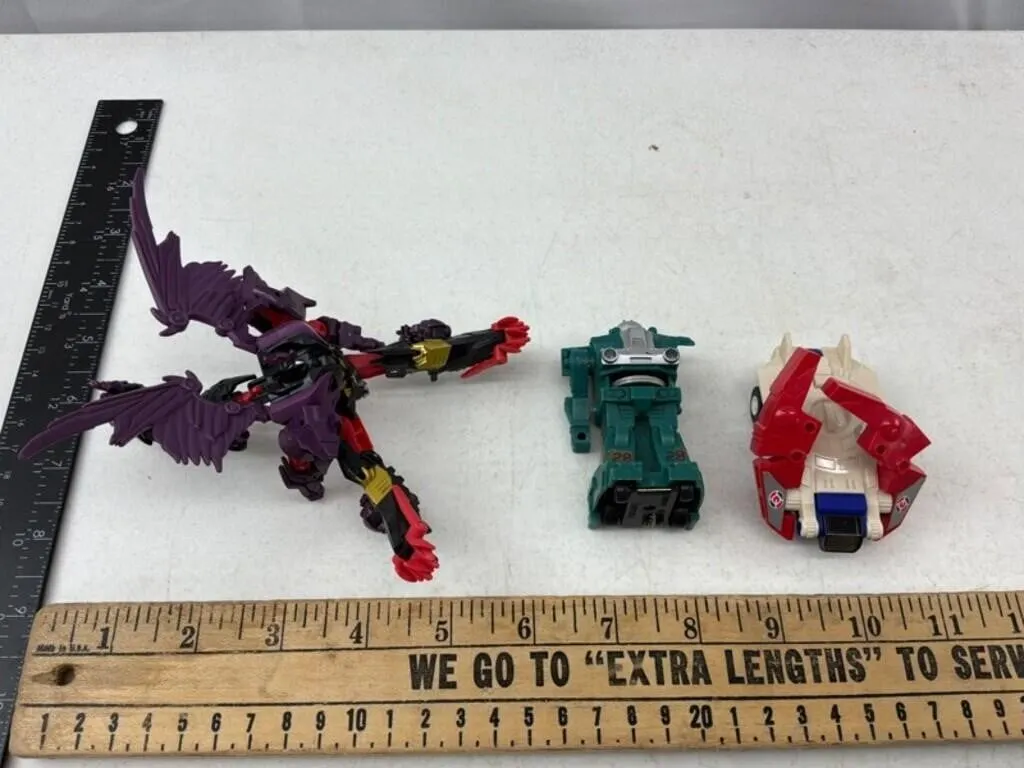 Transformers Action Figures (Lot of 3)
