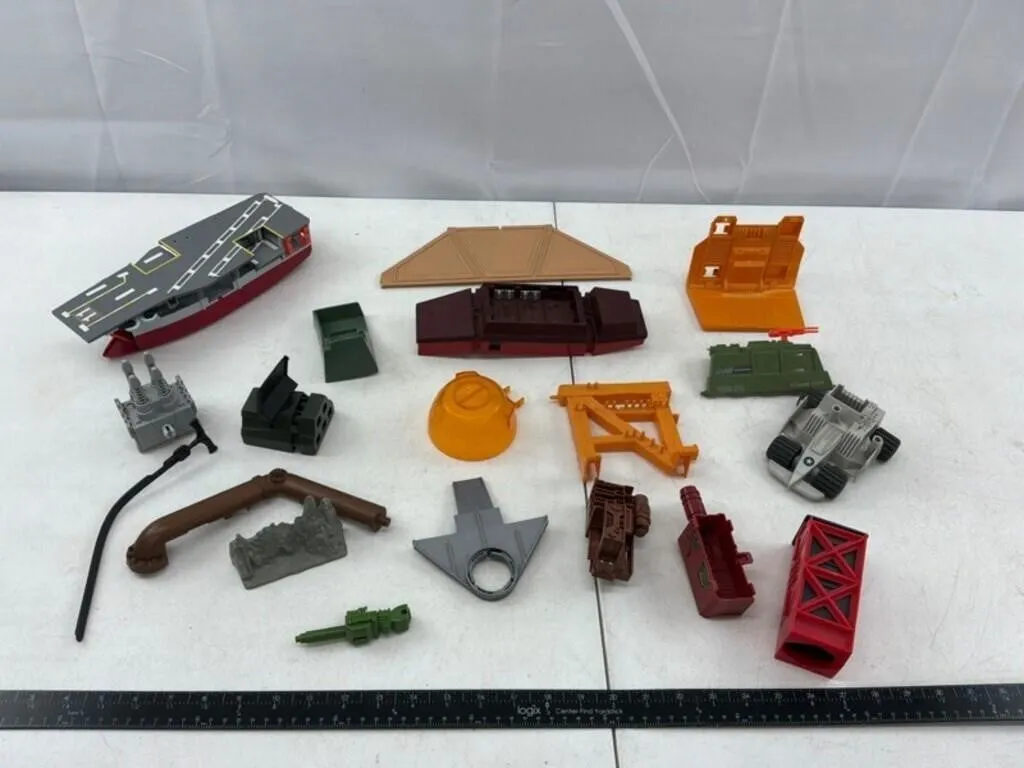 GI Joe Vehicle Parts & Accessories (Lot of 18)
