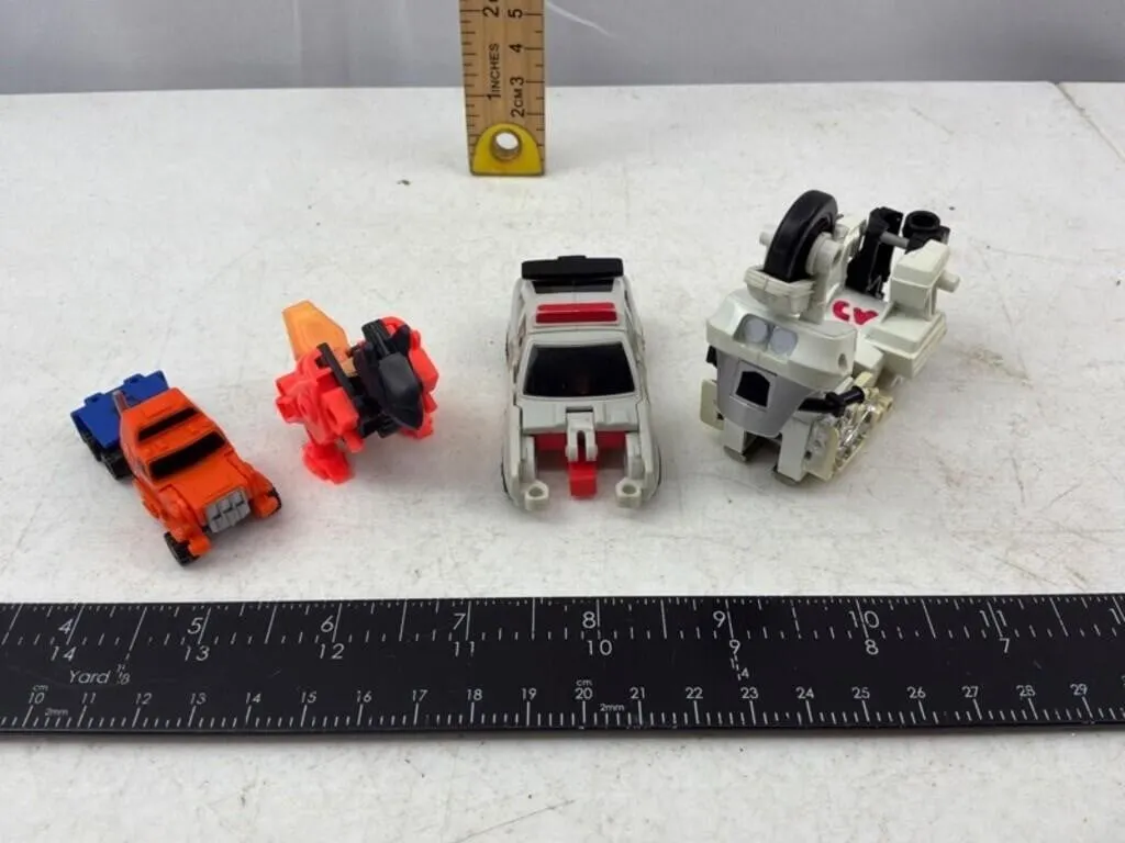 4pc Transforming Toy Vehicle Group