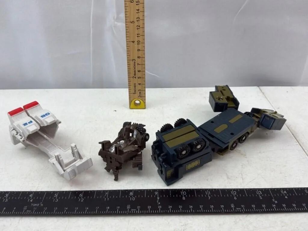 Transforming Robot Toy Group (Lot of 3)