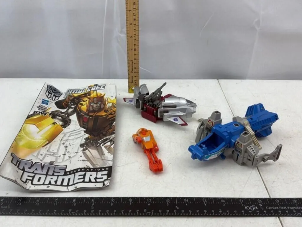 Transformers Bumblebee & 3 Figures (Lot of 4)