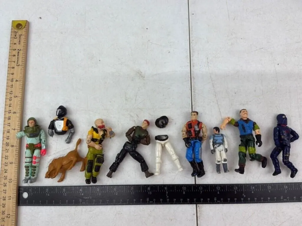 Mixed Military-Style Action Figures (10pc)