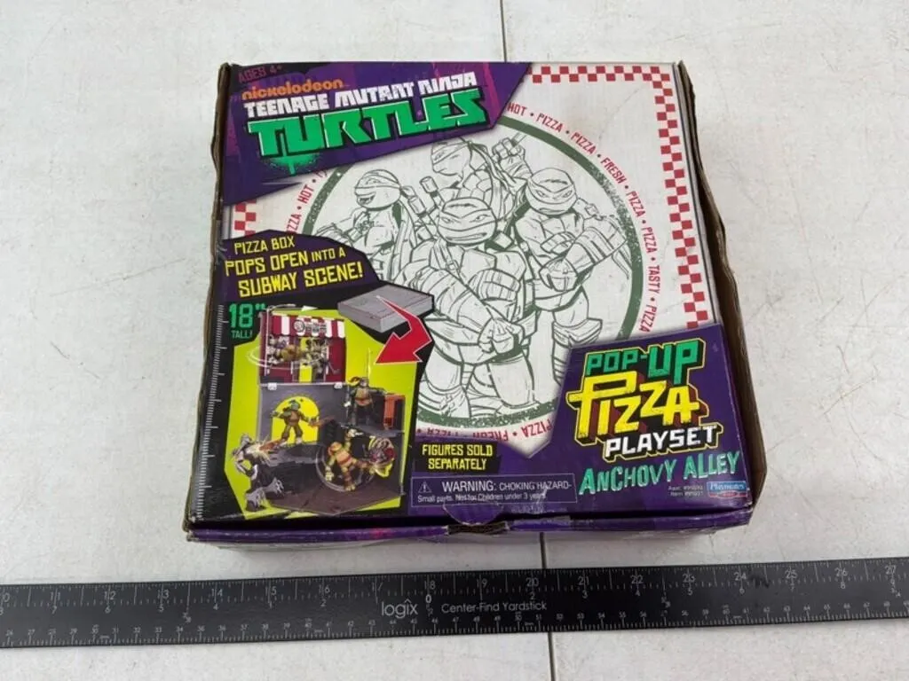 TMNT Pop-Up Pizza Playset Anchovy Alley