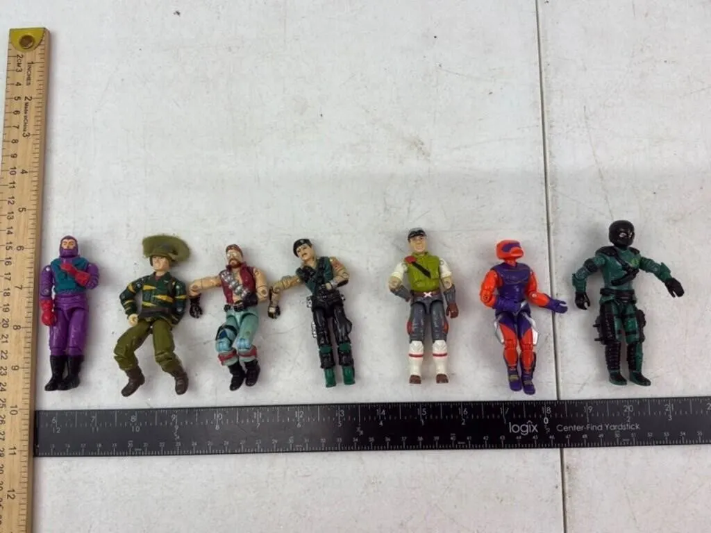 4in Military Action Figures (Lot of 7)