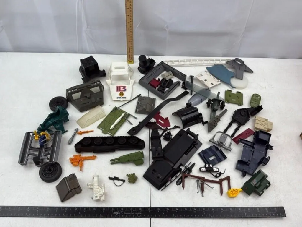 Mixed Lot Action Figure Vehicle Parts