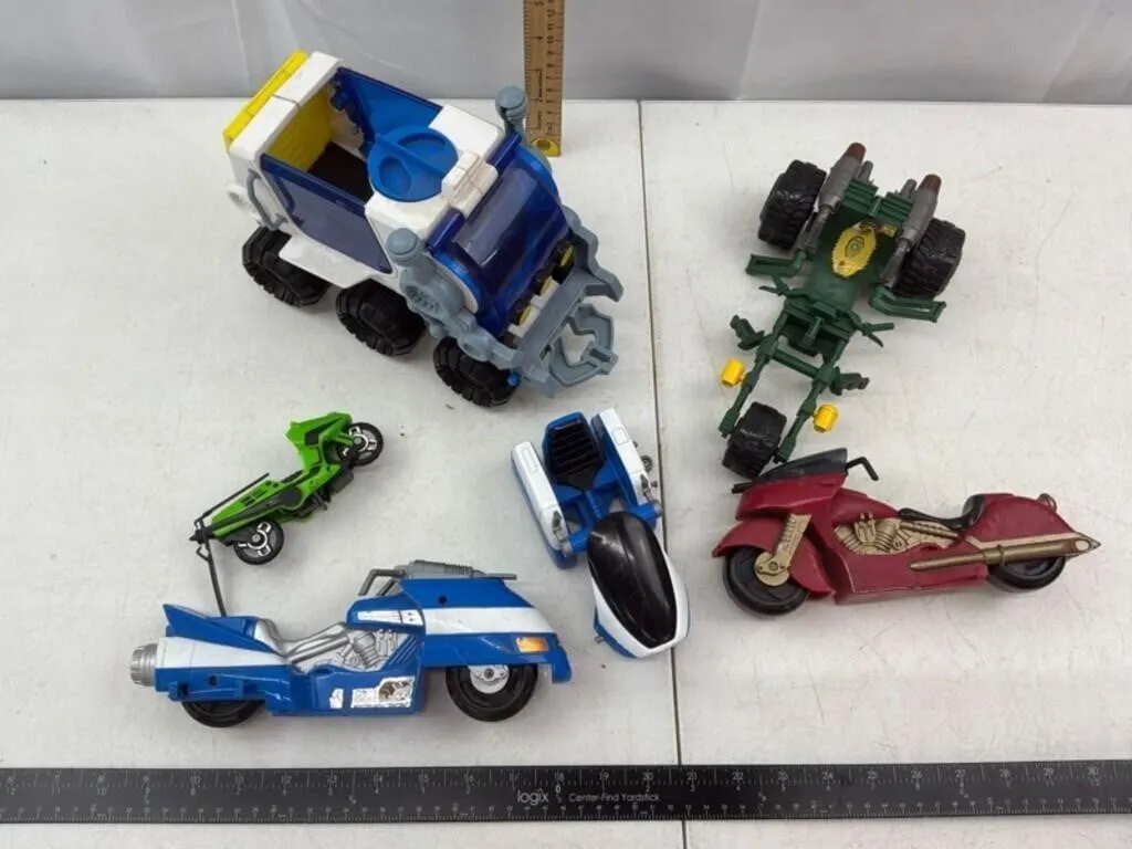 6pc Sci-Fi Toy Vehicle Assortment