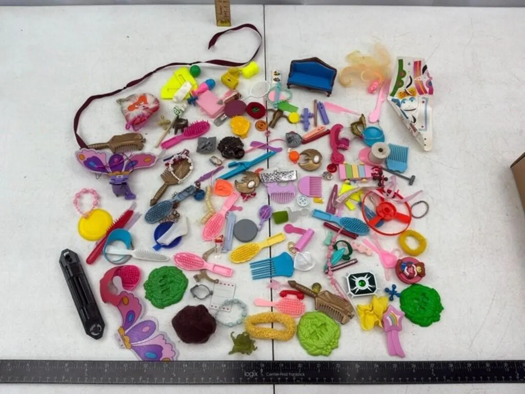 Mixed Vintage Doll Accessories & Play Items