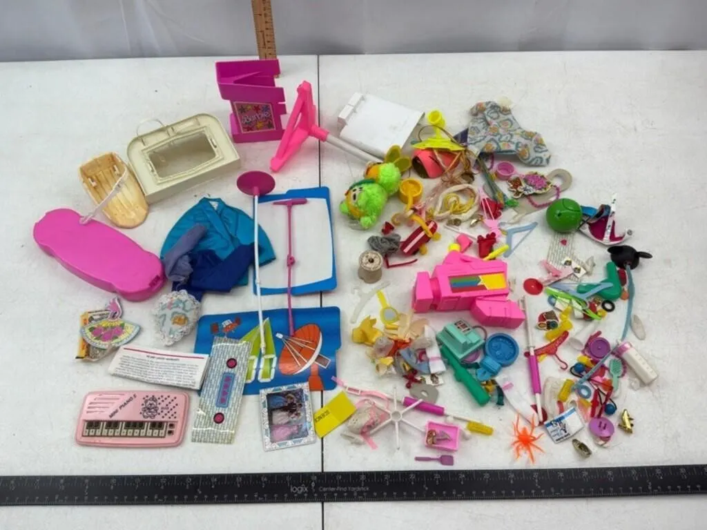 Mixed Barbie Doll Clothes & Accessories