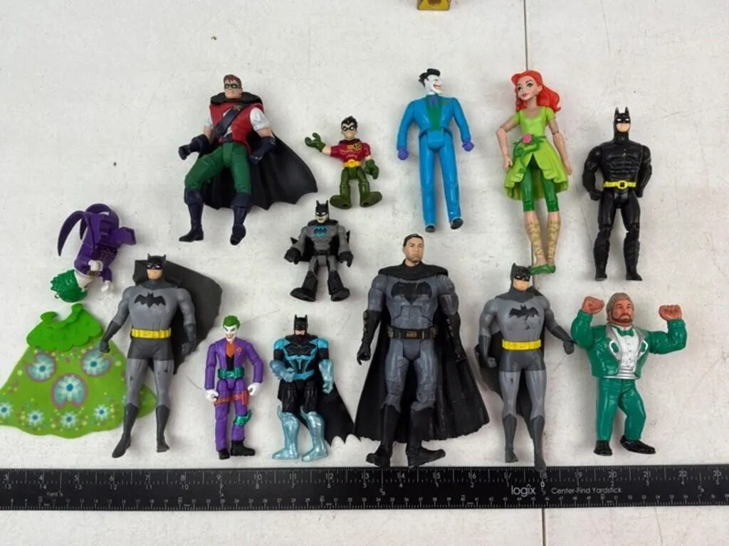 DC Comics Batman & Robin Figures (Lot of 12)