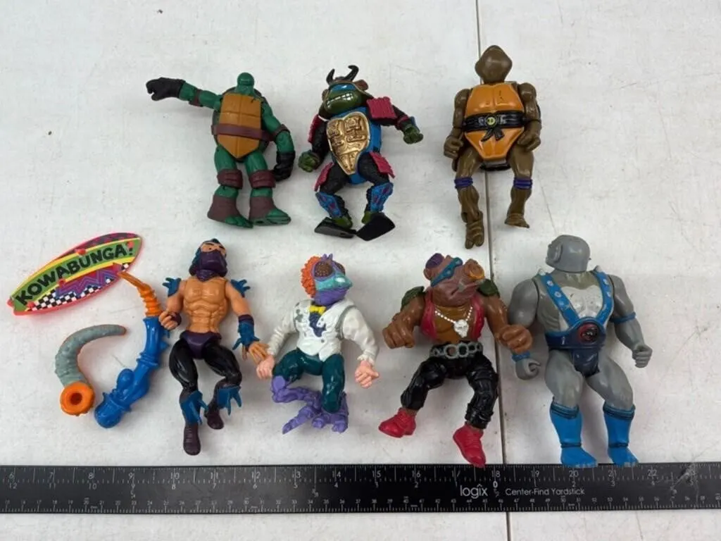 Teenage Mutant Ninja Turtles Figures (7pc)