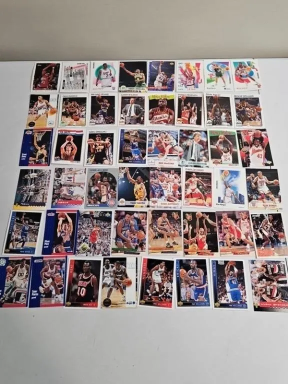 48pc Basketball Trading Card Mixed Lot