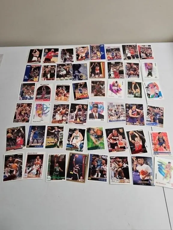 Basketball Trading Cards - NBA Stars (Lot of 48)