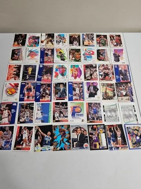 Vintage Basketball Trading Cards Mixed Lot