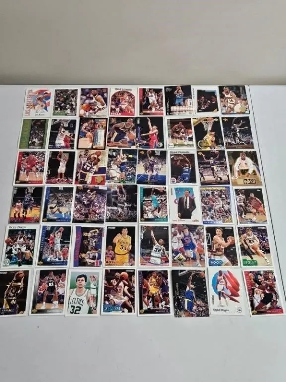 Vintage Basketball Cards - 56pc Mixed Lot