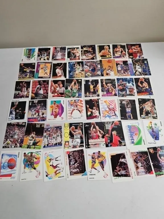 Vintage Basketball Trading Cards (Approx. 50)
